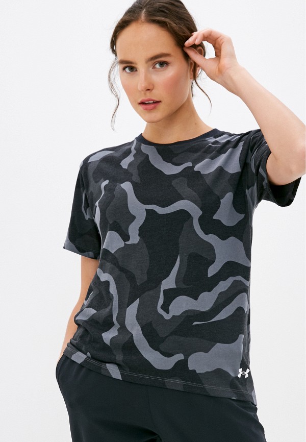 

Футболка спортивная Under Armour, Черный, Live Fashion Denali Print SS