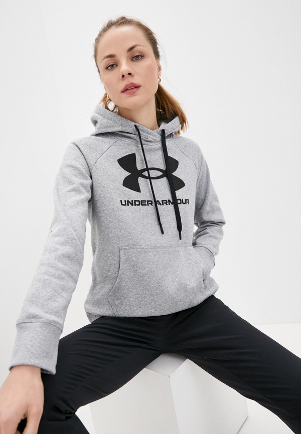 

Худи Under Armour, Серый, Rival Fleece Logo Hoodie