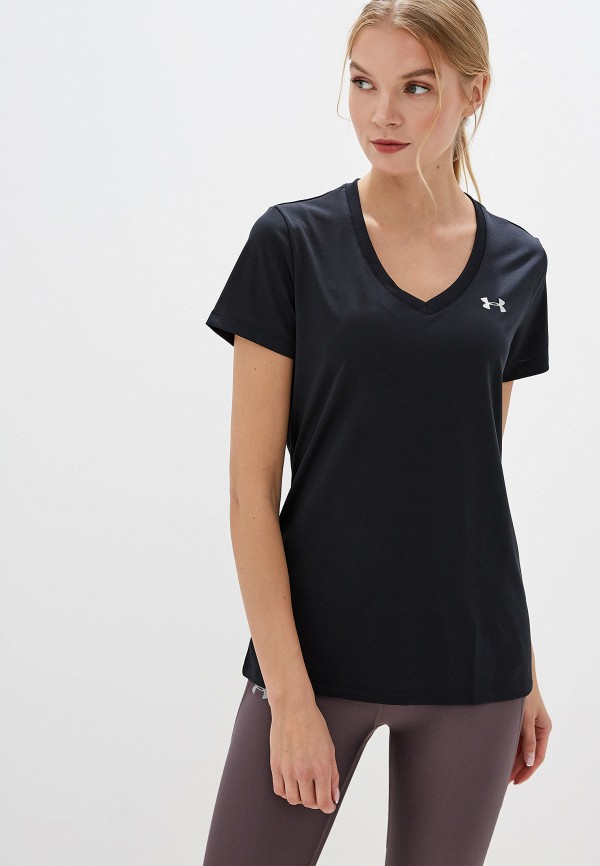 

Футболка спортивная Under Armour, Черный, Tech SSV - Solid