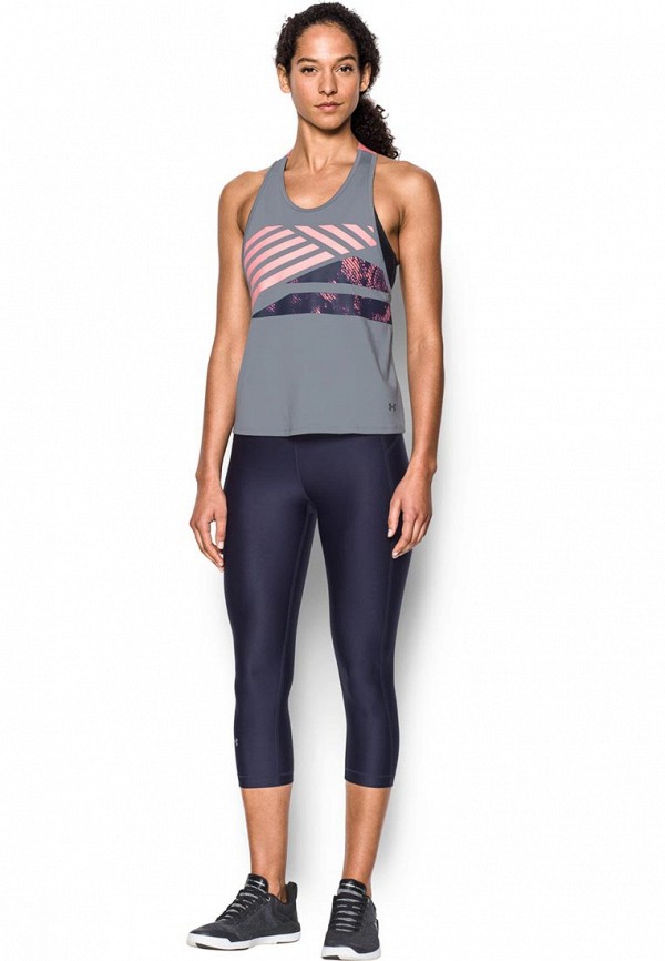 

Майка спортивная Under Armour, Under Armour UN001EWXRR03, Серый