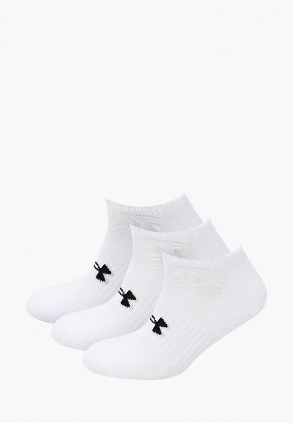 

Носки 3 пары Under Armour, Белый, UA Core No Show 3Pk