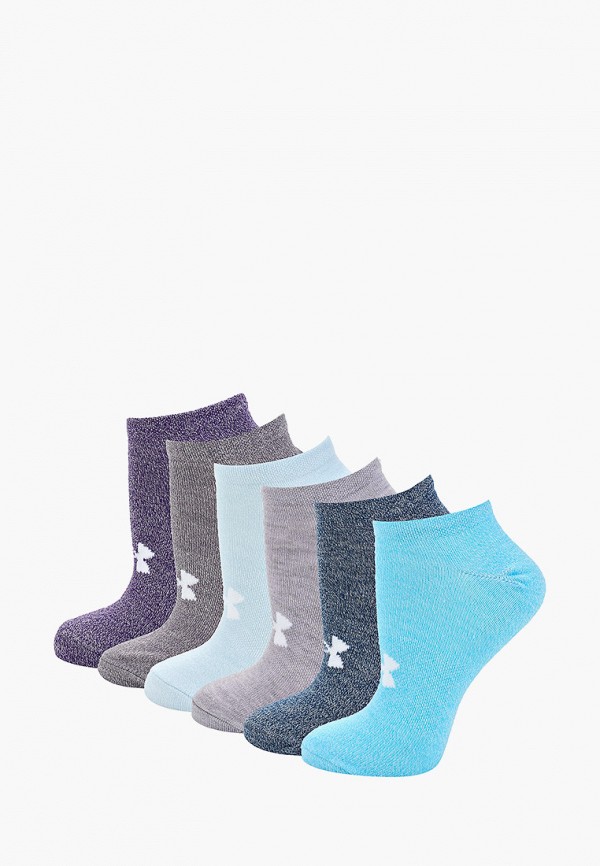 

Комплект Under Armour, SOLID 6 PKS NO SHOW 6ppk, Разноцветный