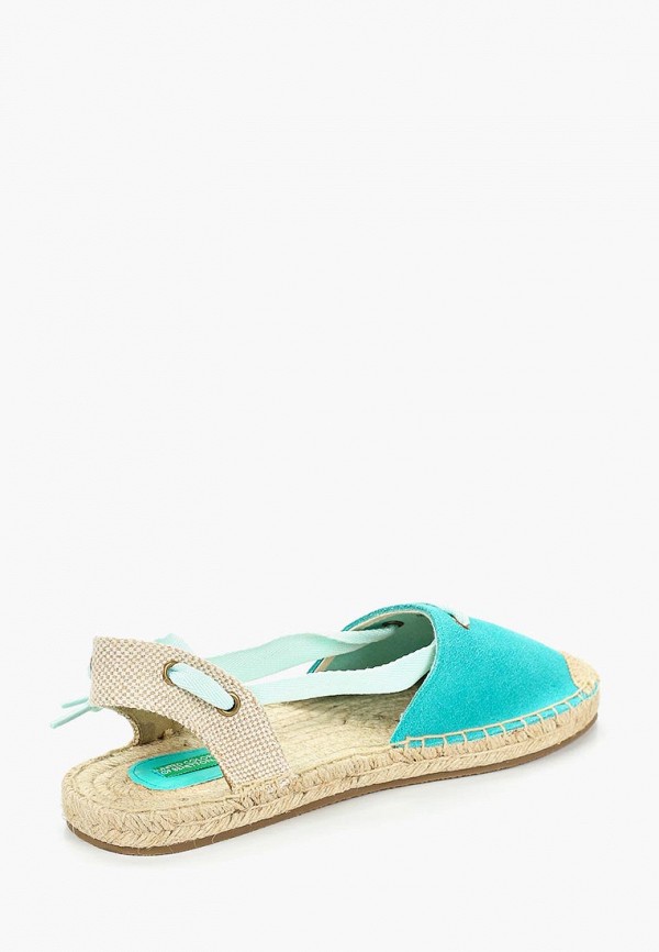 

Эспадрильи United Colors of Benetton; United Colors of Benetton UN012AWDXCY1, Бирюзовый