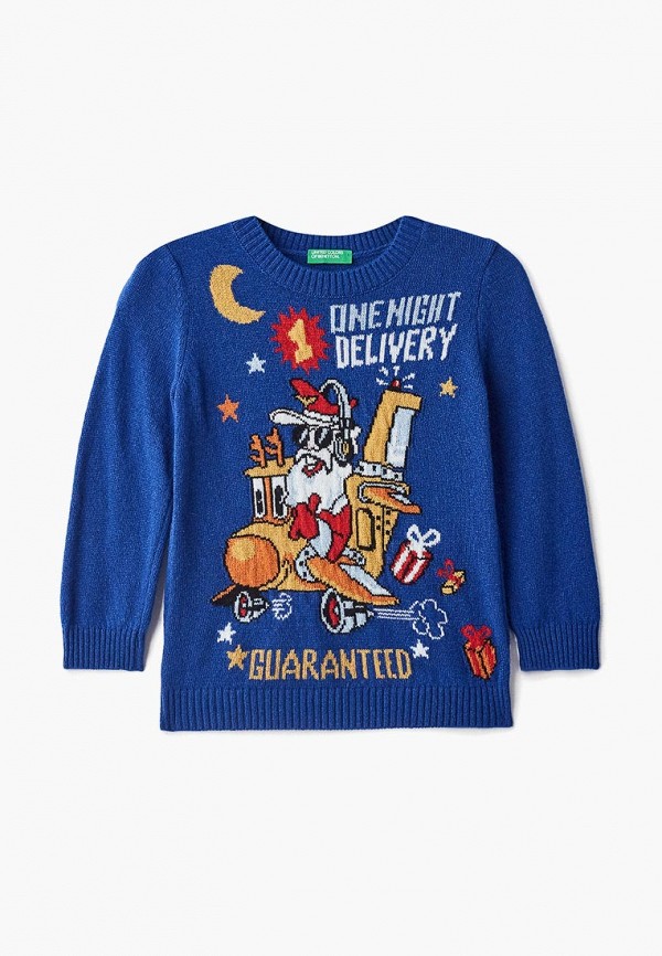 

Джемпер United Colors of Benetton, United Colors of Benetton UN012EBBYGO2, Синий