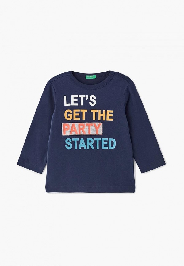 

Лонгслив United Colors of Benetton, Синий