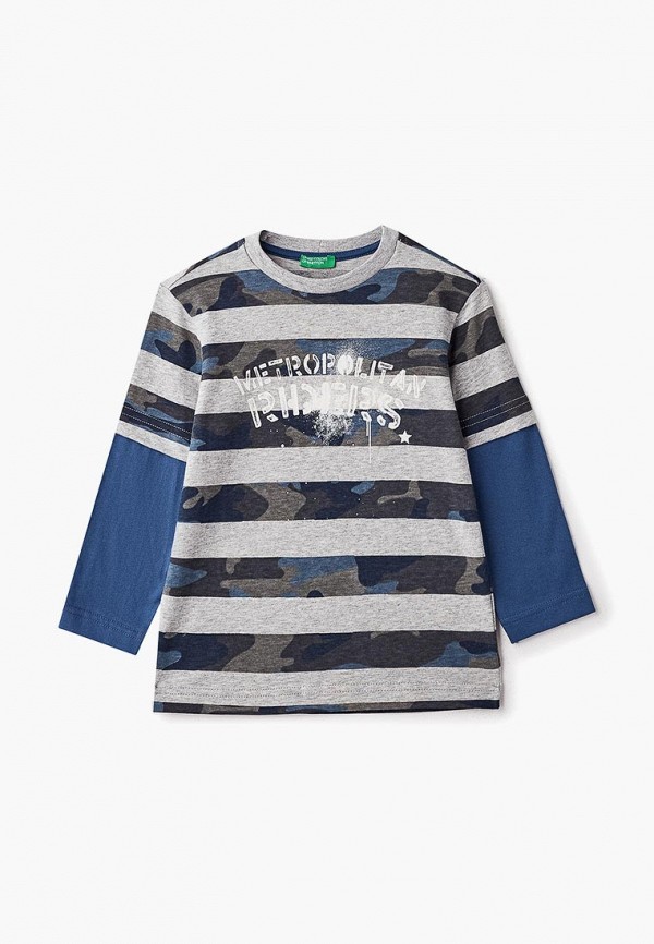 

Лонгслив United Colors of Benetton, United Colors of Benetton UN012EBBYHQ7, Серый
