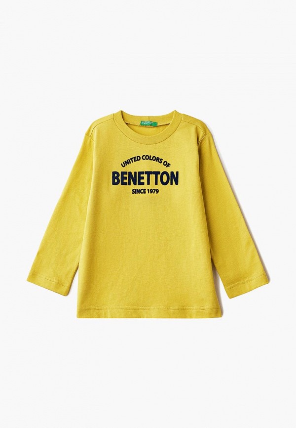 

Лонгслив United Colors of Benetton, Желтый