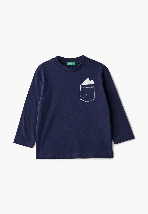 

Лонгслив United Colors of Benetton, Синий
