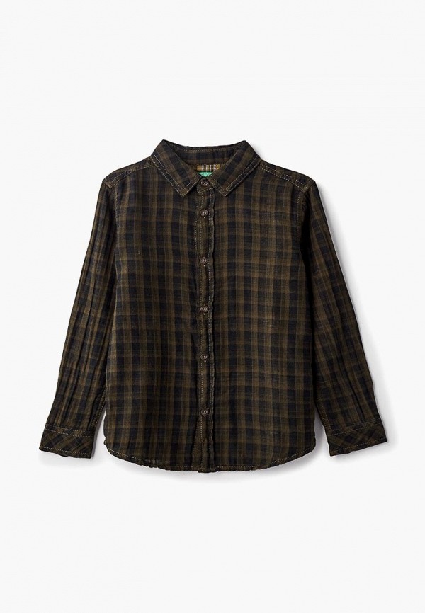 

Рубашка United Colors of Benetton, Хаки, United Colors of Benetton UN012EBCAAN0