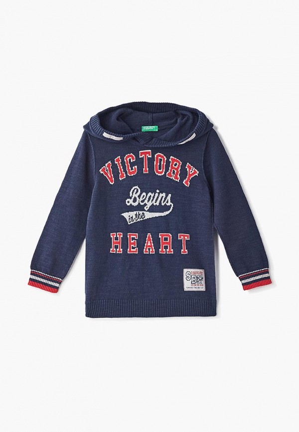 

Худи United Colors of Benetton, Синий, United Colors of Benetton UN012EBDWYV9