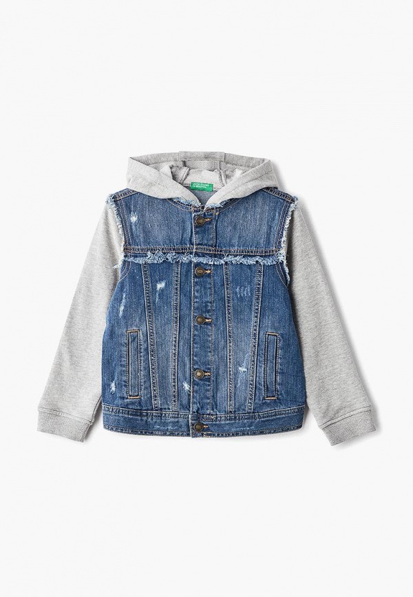 

Куртка джинсовая United Colors of Benetton, United Colors of Benetton UN012EBDWYW0, Синий