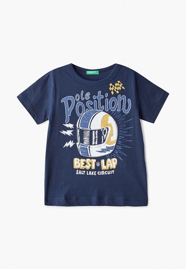 

Футболка United Colors of Benetton, United Colors of Benetton UN012EBDWYY8, Синий
