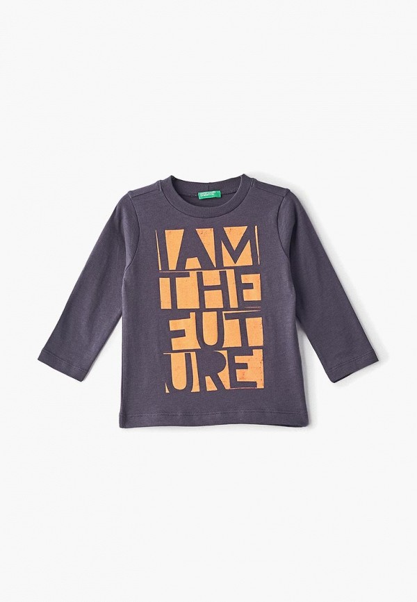 

Лонгслив United Colors of Benetton, Серый, United Colors of Benetton UN012EBDXJQ7