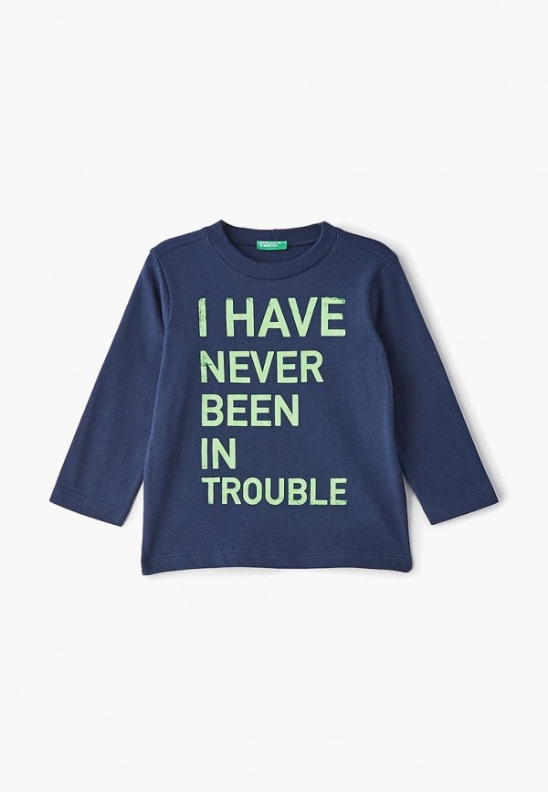 

Лонгслив United Colors of Benetton, United Colors of Benetton UN012EBDXJQ8, Синий