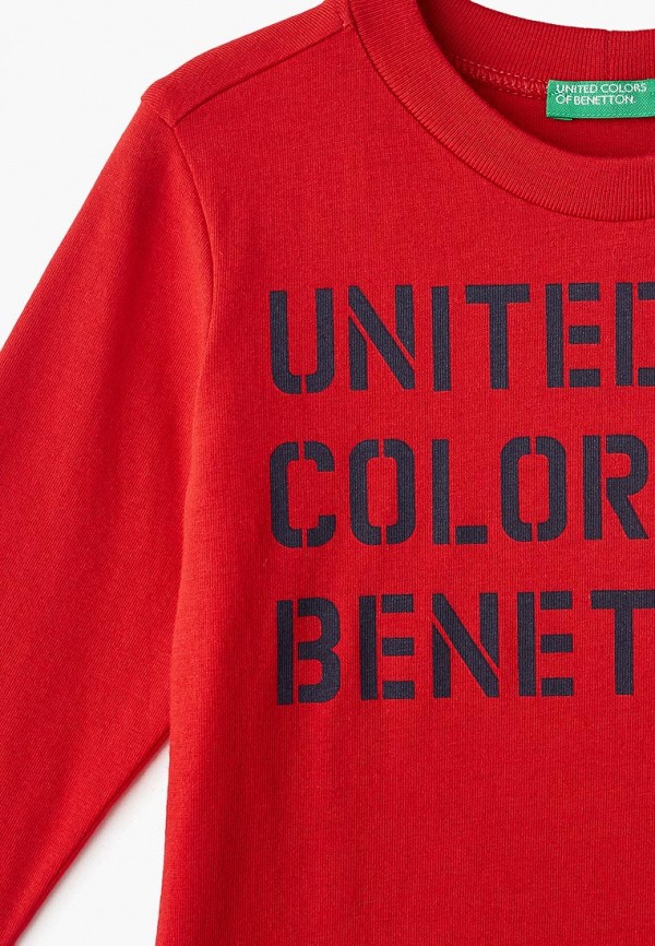 

Лонгслив United Colors of Benetton, Красный