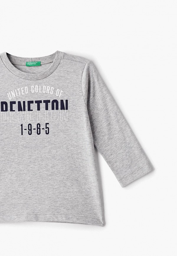 

Лонгслив United Colors of Benetton; United Colors of Benetton UN012EBDXJR2, Серый