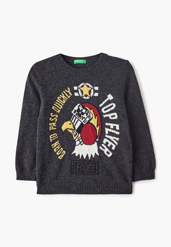 

Джемпер United Colors of Benetton, Серый, United Colors of Benetton UN012EBFUNW4