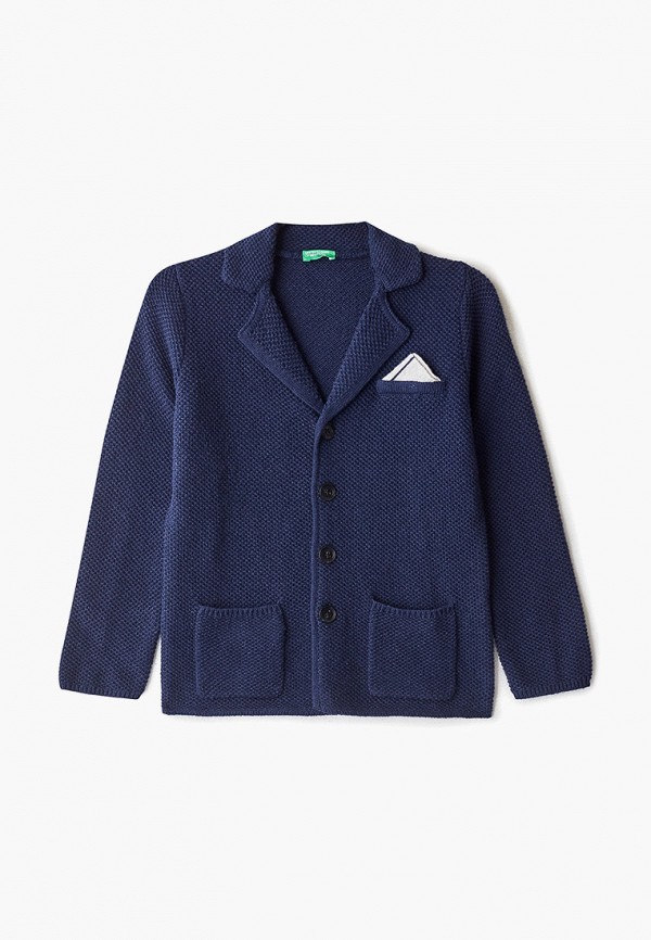 

Кардиган United Colors of Benetton, Синий, United Colors of Benetton UN012EBFUNX0