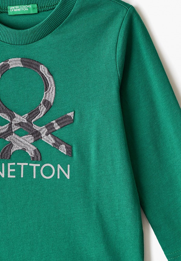 

Лонгслив United Colors of Benetton, Зеленый, United Colors of Benetton UN012EBFUOB5