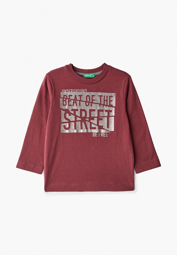 

Лонгслив United Colors of Benetton, Бордовый