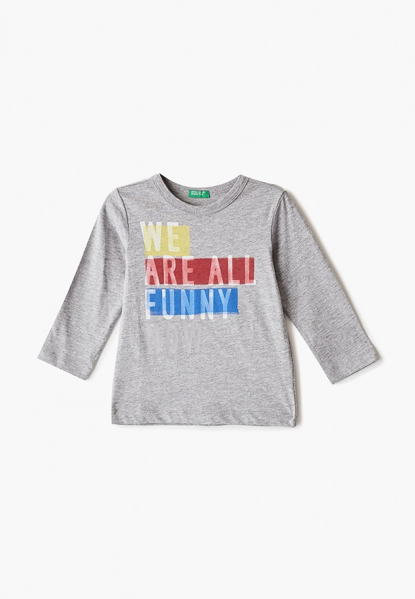 

Лонгслив United Colors of Benetton, Серый