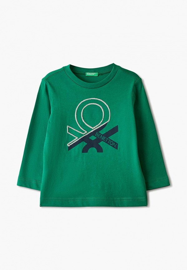 

Лонгслив United Colors of Benetton, Зеленый, United Colors of Benetton UN012EBFUOF0