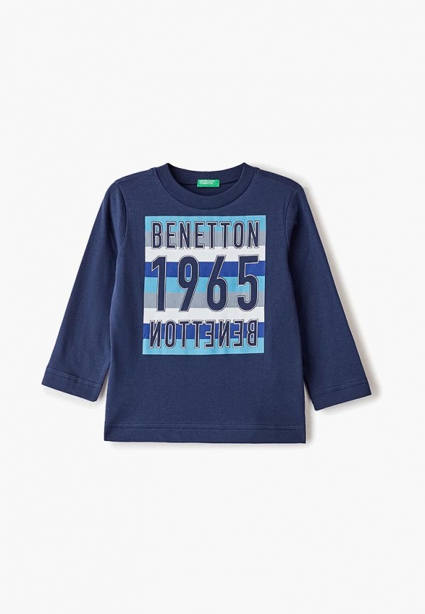 

Лонгслив United Colors of Benetton, Синий