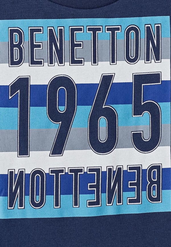 

Лонгслив United Colors of Benetton, Синий, United Colors of Benetton UN012EBFUOJ4