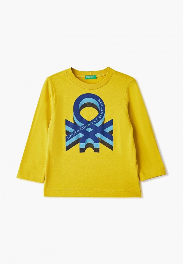 

Лонгслив United Colors of Benetton, Желтый