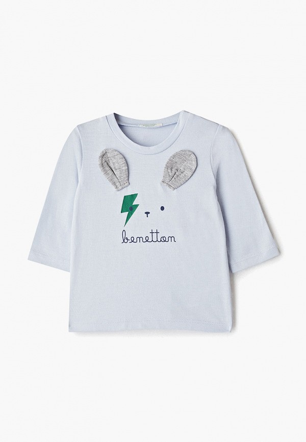 

Лонгслив United Colors of Benetton, Голубой