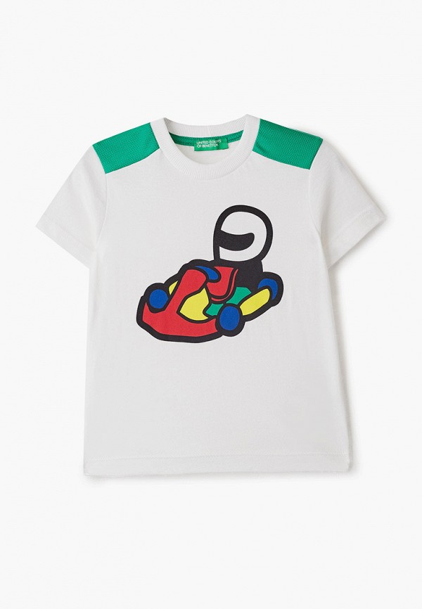 

Футболка United Colors of Benetton, Белый, United Colors of Benetton UN012EBHYAQ5