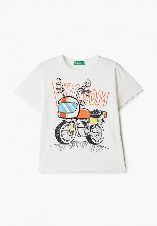 

Футболка United Colors of Benetton, Белый, United Colors of Benetton UN012EBHYAR4