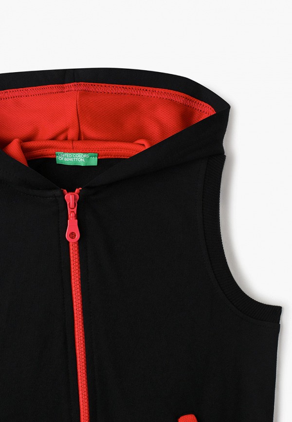 

Жилет спортивный United Colors of Benetton, Черный, United Colors of Benetton UN012EBHYAT6