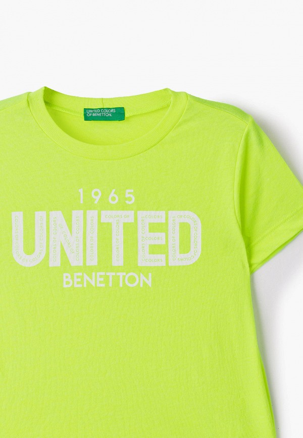 

Футболка United Colors of Benetton, Желтый, United Colors of Benetton UN012EBHYAV7