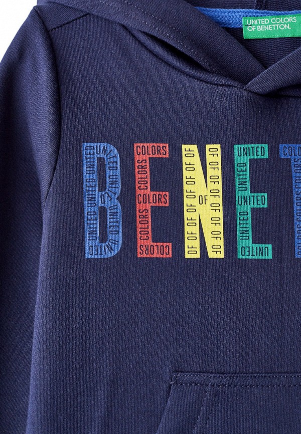 

Худи United Colors of Benetton, Синий, United Colors of Benetton UN012EBHYCN7