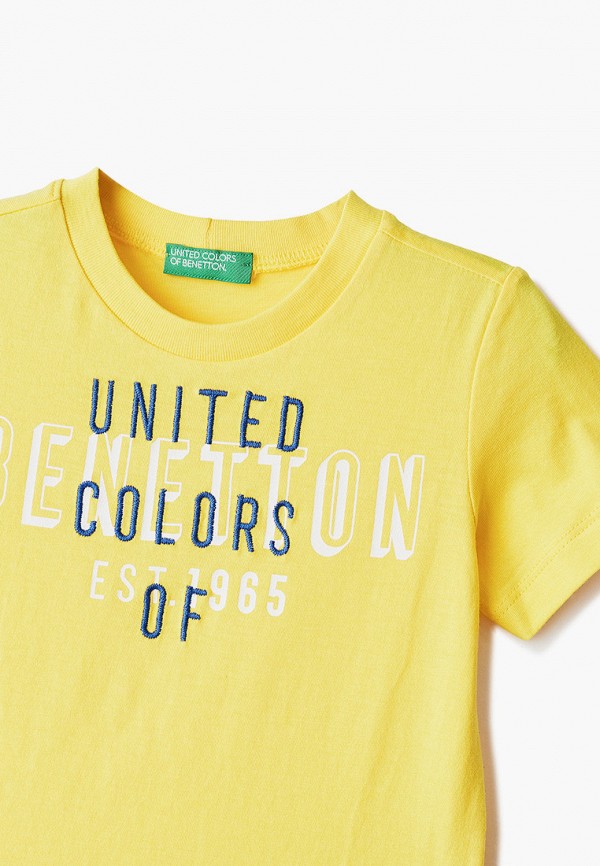 

Футболка United Colors of Benetton, Желтый, United Colors of Benetton UN012EBHYCP9