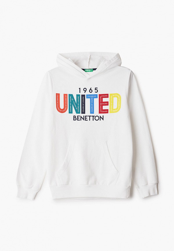

Худи United Colors of Benetton, Белый, United Colors of Benetton UN012EBJKZG9