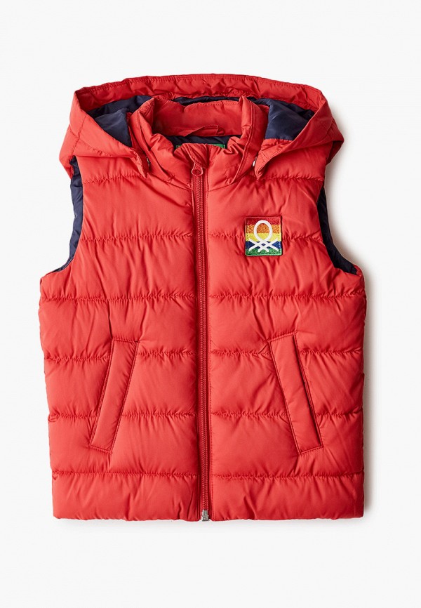 

Жилет утепленный United Colors of Benetton, Красный, United Colors of Benetton UN012EBJZJL9