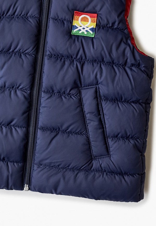 

Жилет утепленный United Colors of Benetton, Синий, United Colors of Benetton UN012EBJZKQ3