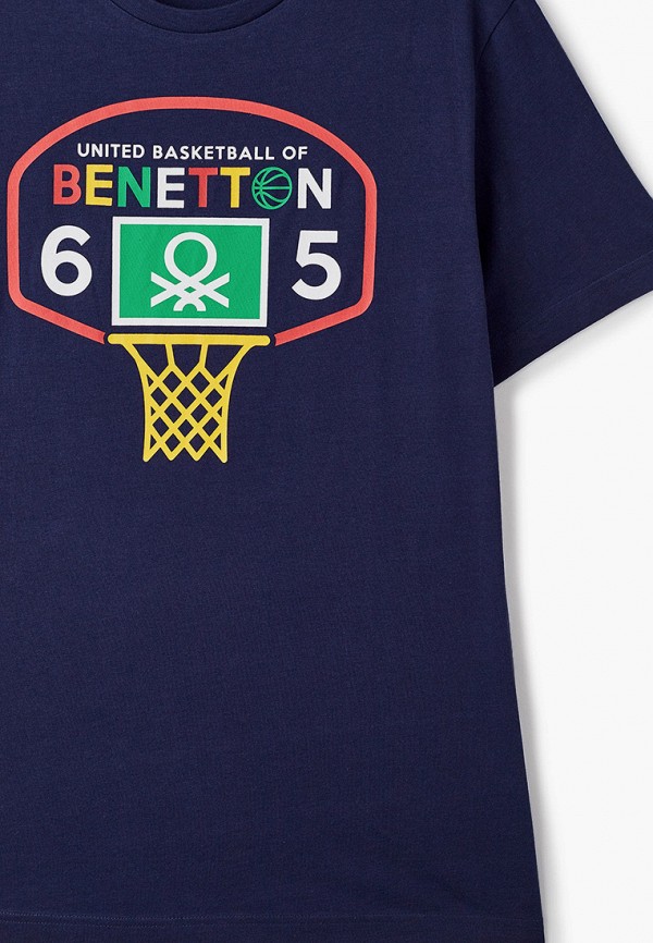 

Футболка United Colors of Benetton, Синий, United Colors of Benetton UN012EBJZKR5