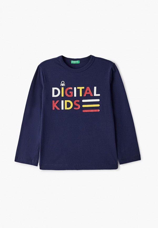 

Лонгслив United Colors of Benetton, Синий