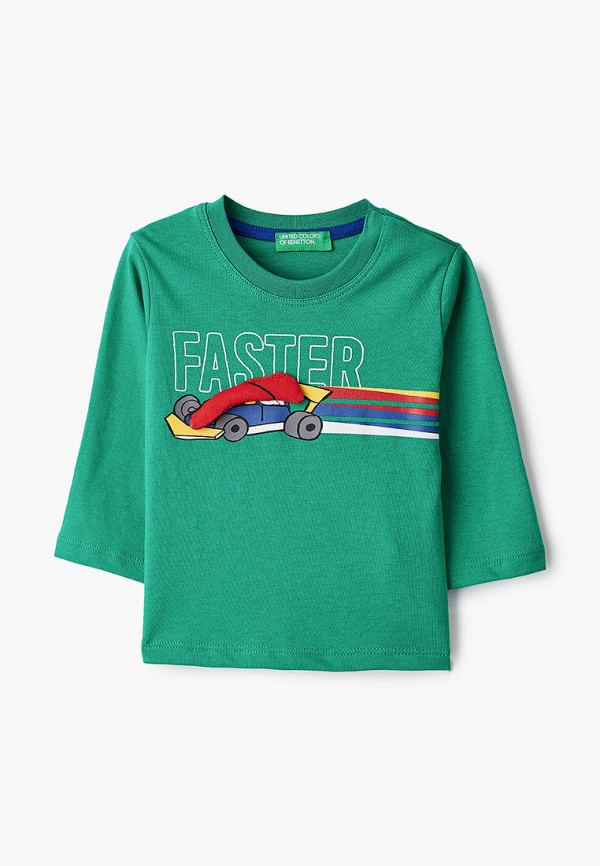 

Лонгслив United Colors of Benetton, Зеленый