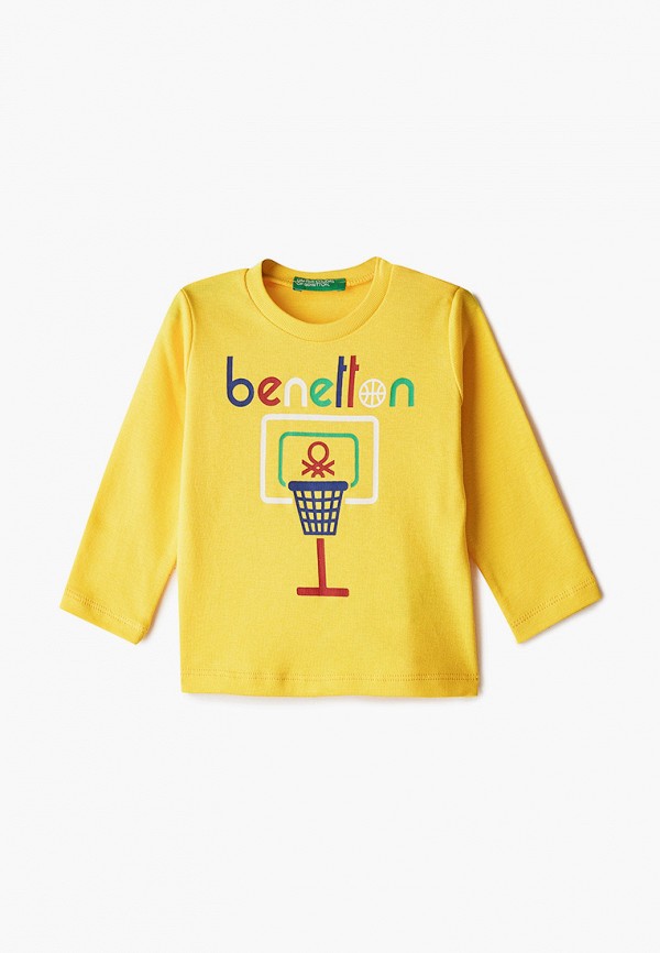 

Лонгслив United Colors of Benetton, Желтый