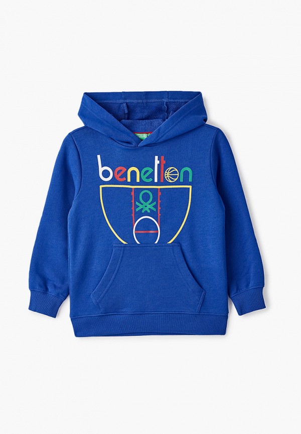 

Худи United Colors of Benetton, Синий, United Colors of Benetton UN012EBJZKY6