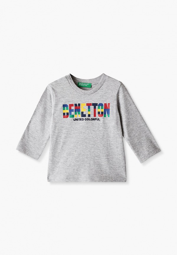 

Лонгслив United Colors of Benetton, Серый, United Colors of Benetton UN012EBJZLF3