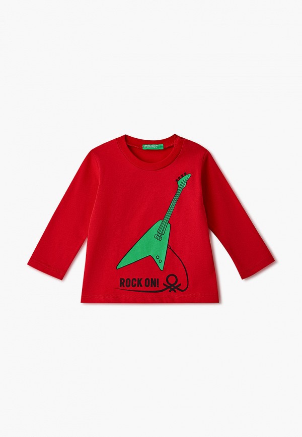 

Лонгслив United Colors of Benetton, Красный