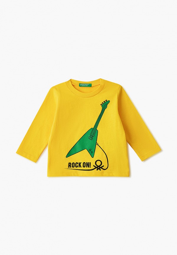 

Лонгслив United Colors of Benetton, Желтый