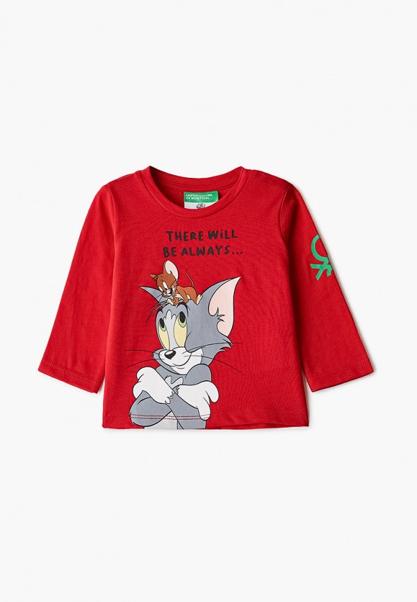 

Лонгслив United Colors of Benetton, Красный