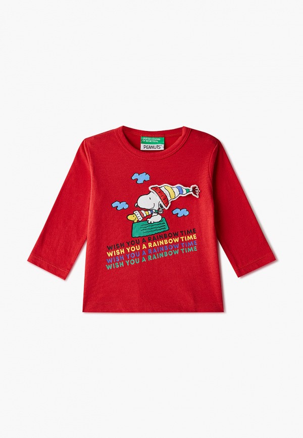 

Лонгслив United Colors of Benetton, Красный
