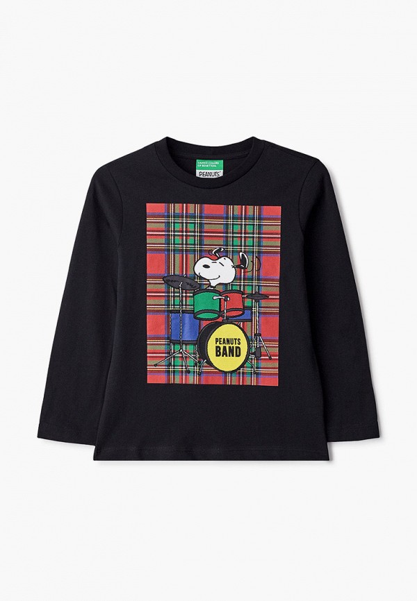 

Лонгслив United Colors of Benetton, Черный